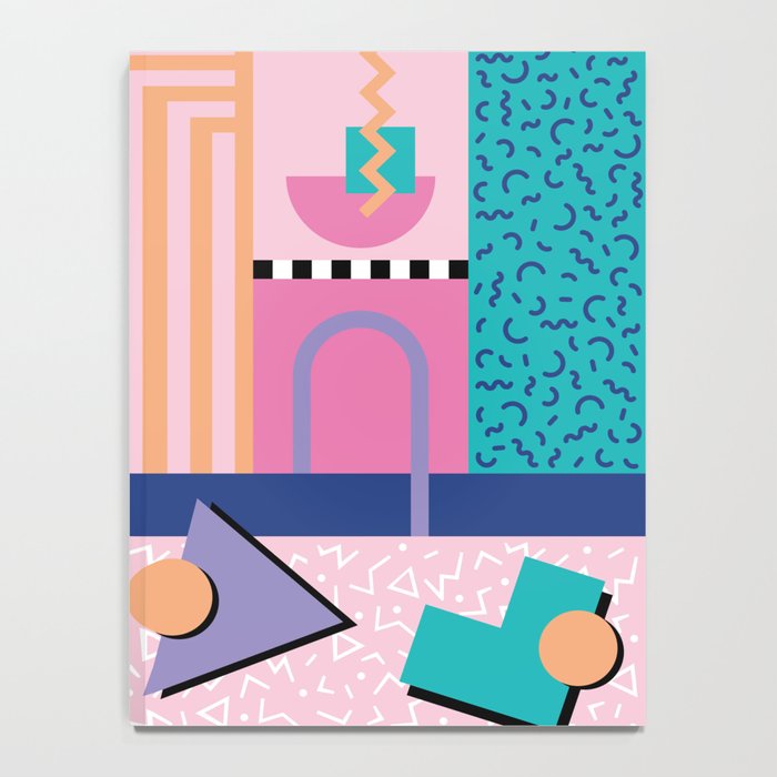 Memphis pattern 84 - 80s / 90s Retro Notebook Gallery Image 4