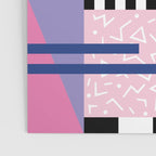 Memphis pattern 84 - 80s / 90s Retro Poster Gallery Image 3