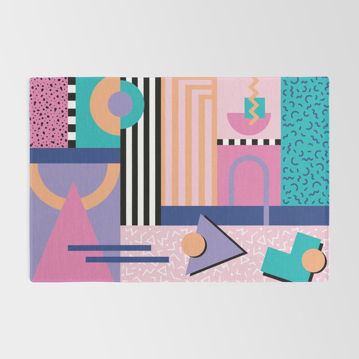 Memphis pattern 84 - 80s / 90s Retro Rug Gallery Image 2