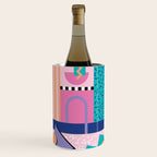 Memphis pattern 84 - 80s / 90s Retro Wine Chiller Gallery Image 3