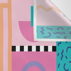 Memphis pattern 84 - 80s / 90s Retro Wall Tapestry Gallery Image 3