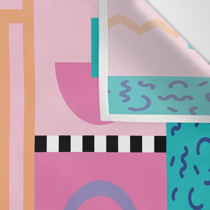Memphis pattern 84 - 80s / 90s Retro Wall Tapestry Gallery Image 3