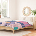 Memphis pattern 84 - 80s / 90s Retro Duvet Cover Gallery Image 2