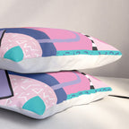 Memphis pattern 84 - 80s / 90s Retro Pillow Sham Gallery Image 3