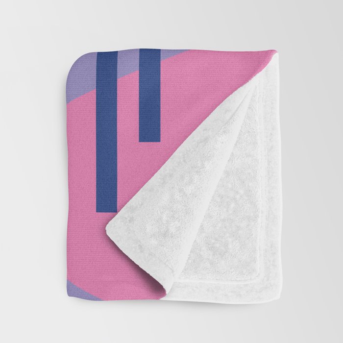 Memphis pattern 84 - 80s / 90s Retro Throw Blanket Gallery Image 3