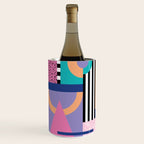 Memphis pattern 84 - 80s / 90s Retro Wine Chiller Gallery Image 2