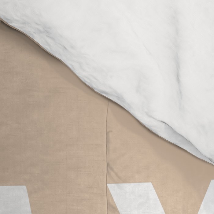 Pray for Surf - sand color Comforter Gallery Image 4