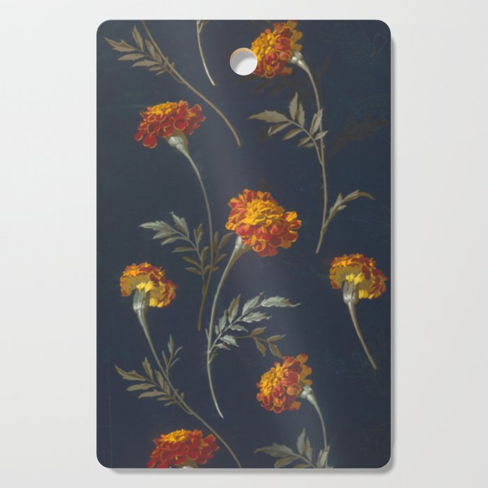 Vintage Marigolds Cutting Board Gallery Image 1