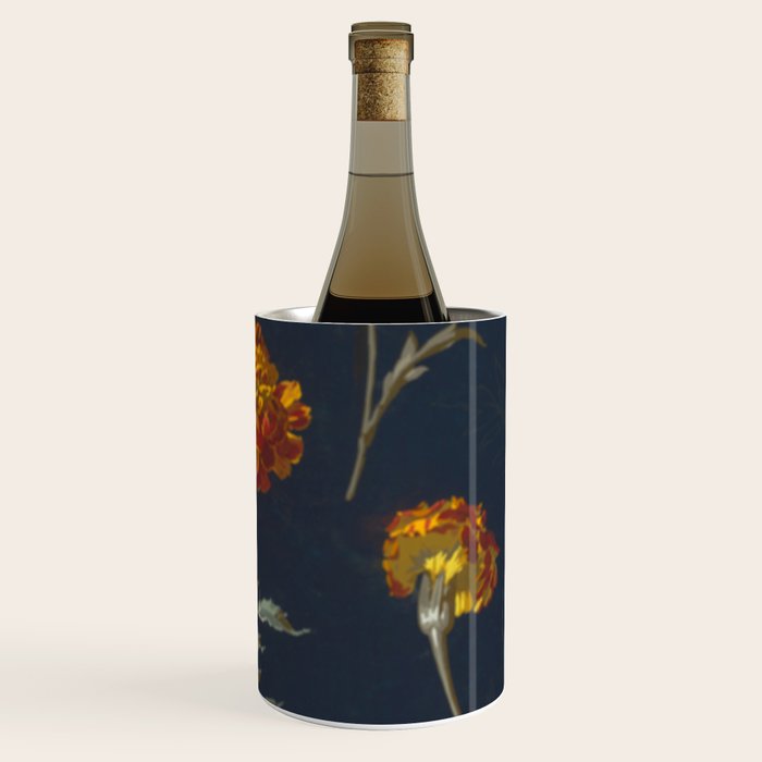 Vintage Marigolds Wine Chiller Gallery Image 3