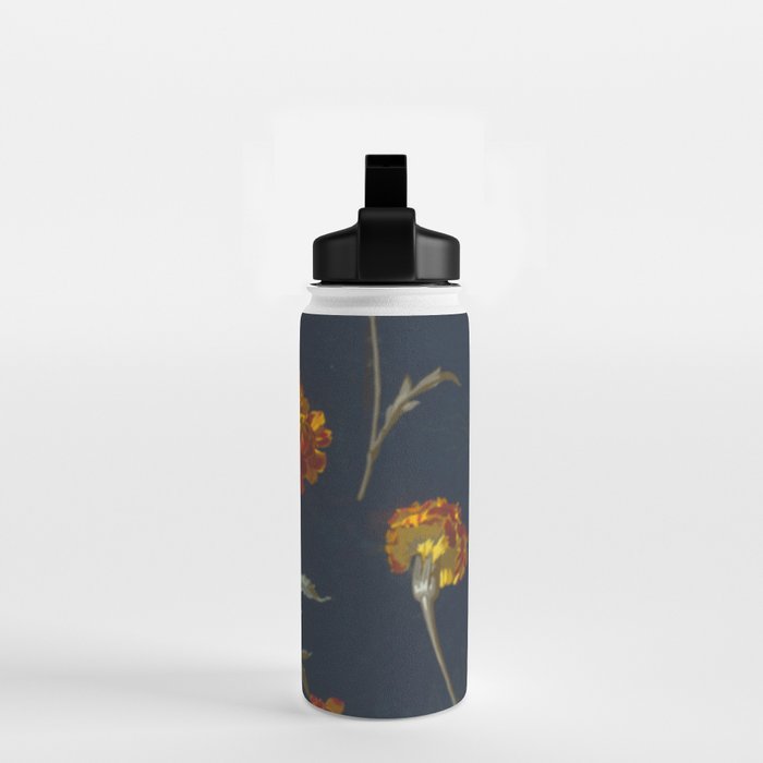 Vintage Marigolds Water Bottle Gallery Image 2