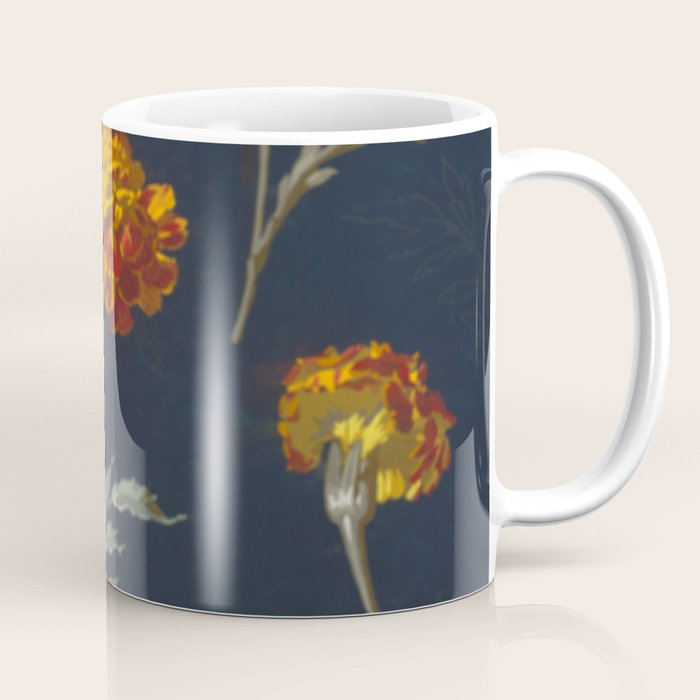 Vintage Marigolds Coffee Mug Gallery Image 1