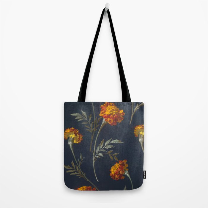 Vintage Marigolds Tote Bag Gallery Image 2