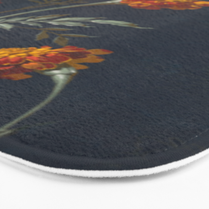 Vintage Marigolds Bath Mat Gallery Image 3