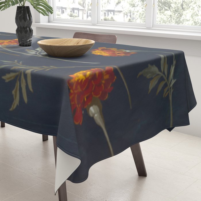 Vintage Marigolds Tablecloth Gallery Image 3