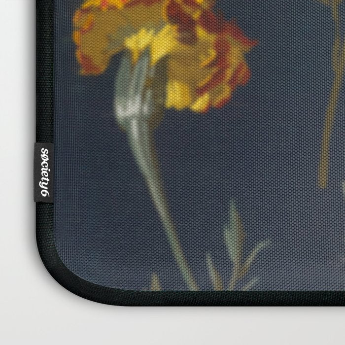 Vintage Marigolds Laptop Sleeve Gallery Image 3