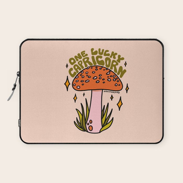 One Lucky Capricorn Laptop Sleeve Gallery Image 1