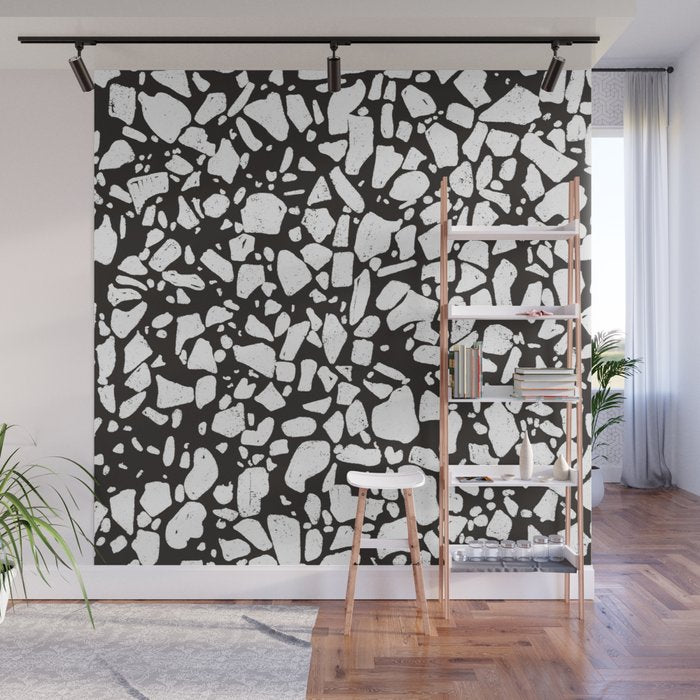Black marble Wall Mural Gallery Image 1