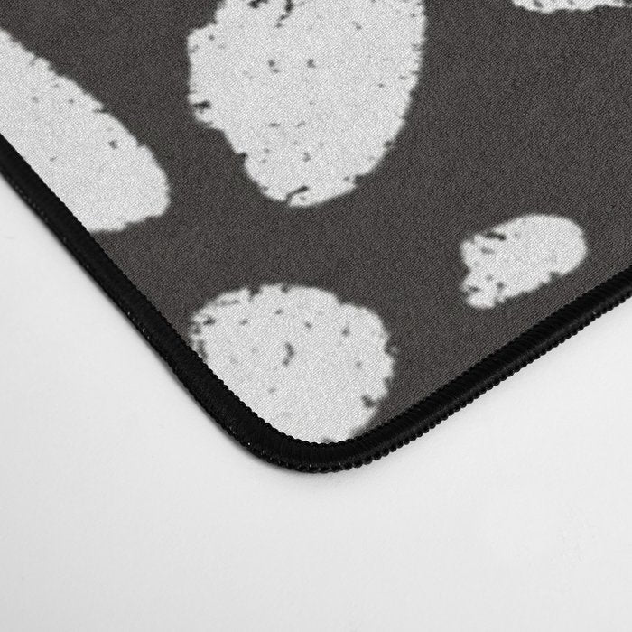 Black marble Desk Mat Gallery Image 4