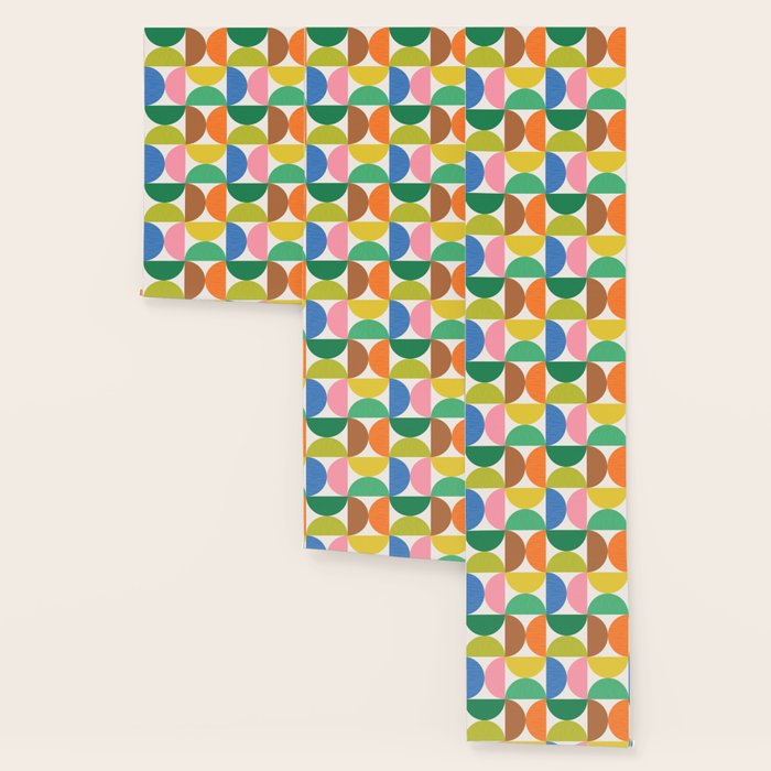 Mid Century Modern Shapes - Multi Color Wallpaper Gallery Image 3