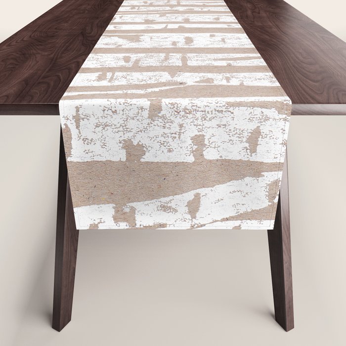 Woodcut Birches Table Runner Gallery Image 1