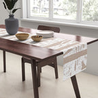Woodcut Birches Table Runner Gallery Image 2