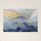 Mountain Sunrise Welcome Mat Gallery Image 1