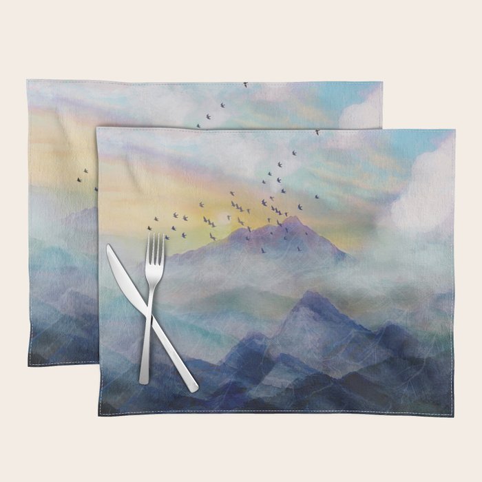 Mountain Sunrise Placemat Gallery Image 1