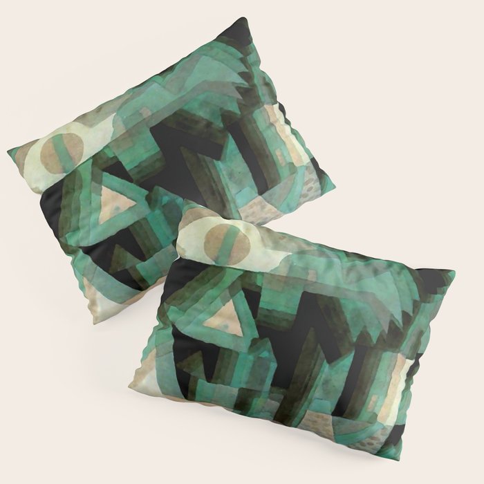 Paul Klee "Dream city" Pillow Sham Gallery Image 3