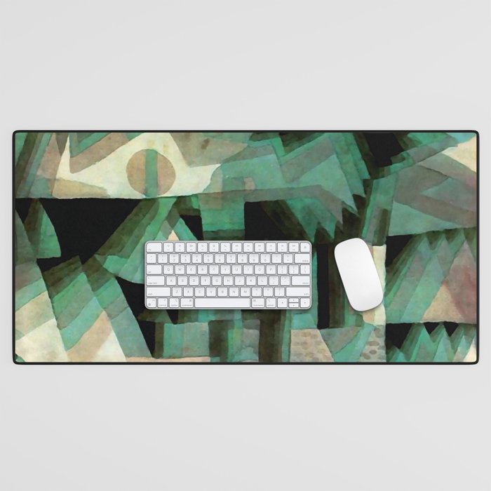 Paul Klee "Dream city" Desk Mat Gallery Image 1