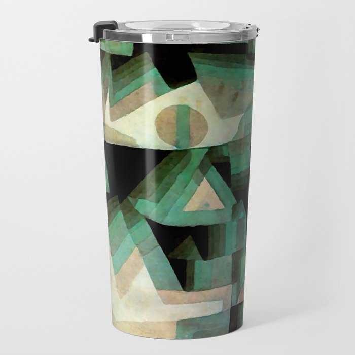 Paul Klee "Dream city" Travel Mug Gallery Image 3