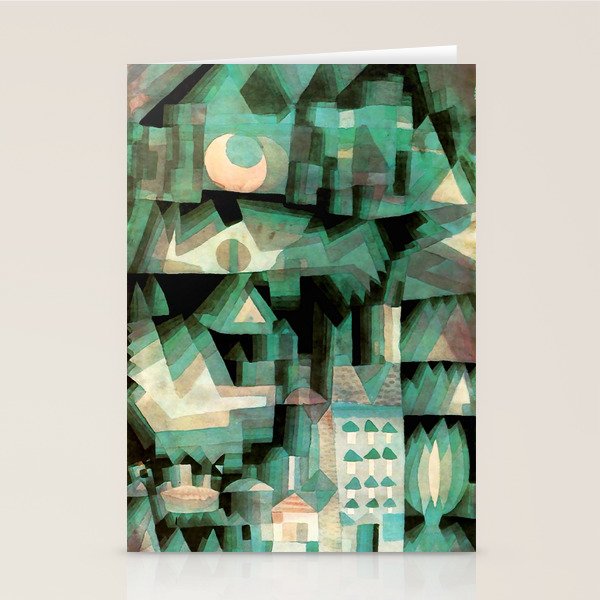 Paul Klee "Dream city" Stationery Card Gallery Image 1