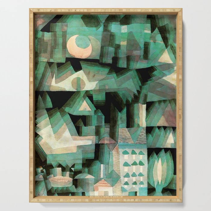 Paul Klee "Dream city" Serving Tray Gallery Image 1