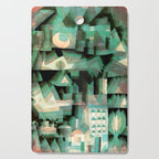 Paul Klee "Dream city" Cutting Board Gallery Image 1