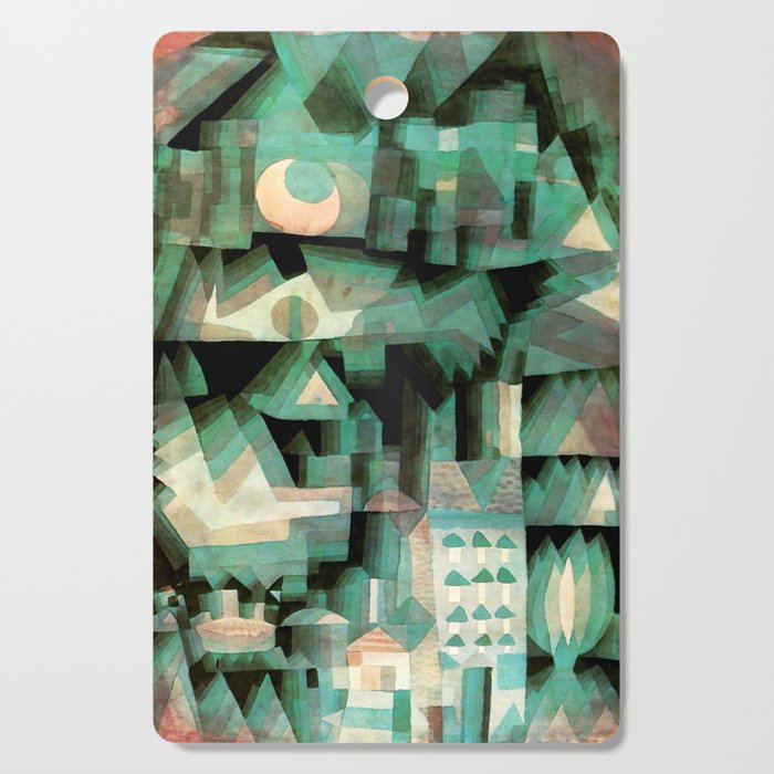 Paul Klee "Dream city" Cutting Board Gallery Image 1