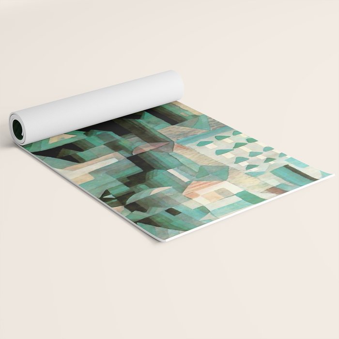Paul Klee "Dream city" Yoga Mat Gallery Image 2