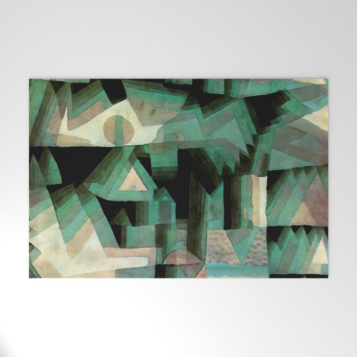 Paul Klee "Dream city" Welcome Mat Gallery Image 1