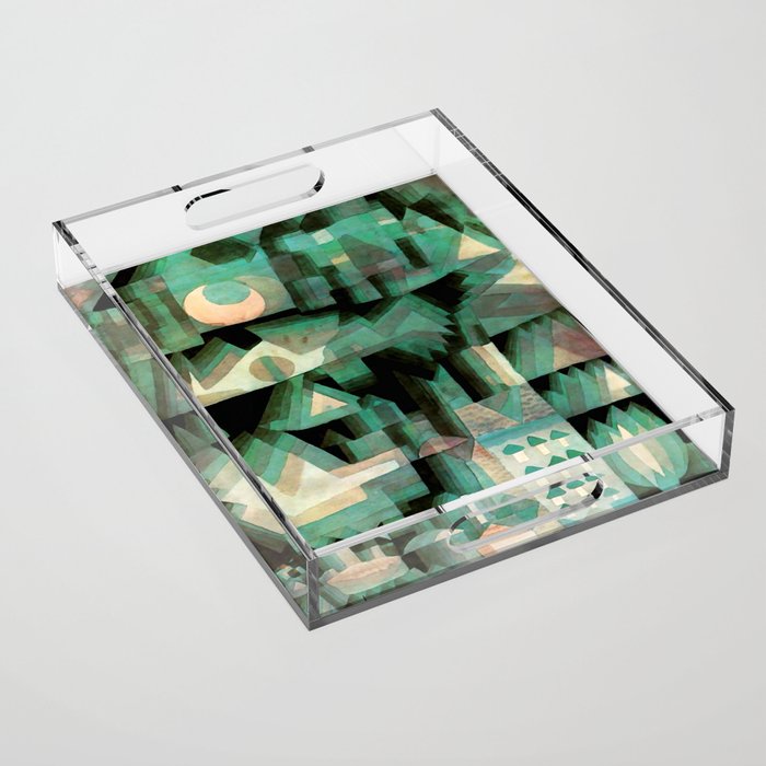 Paul Klee "Dream city" Acrylic Tray Gallery Image 1
