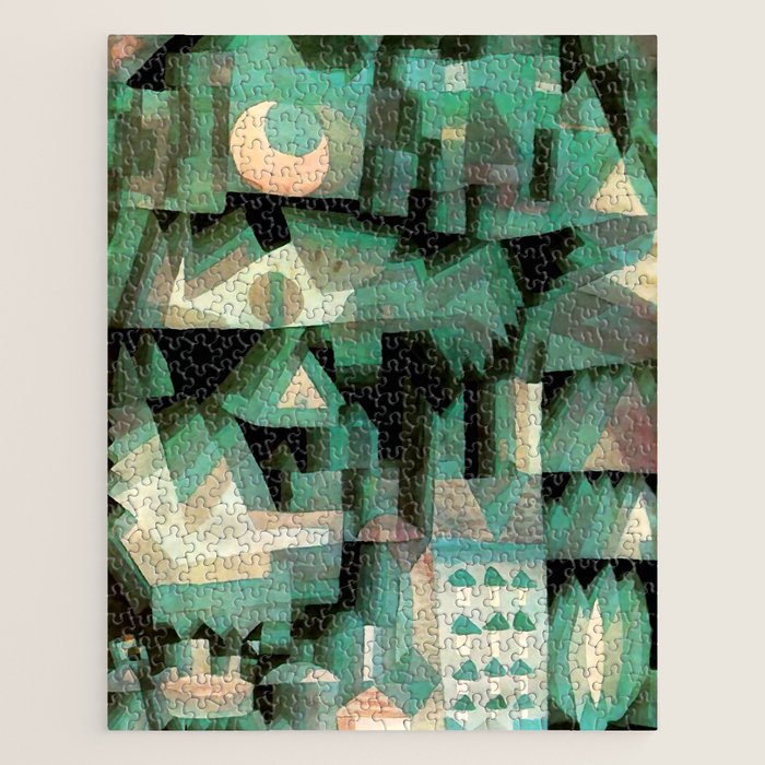 Paul Klee "Dream city" Jigsaw Puzzle Gallery Image 1