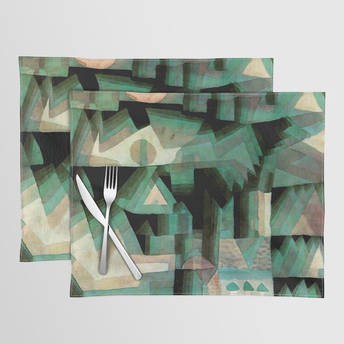 Paul Klee "Dream city" Placemat Gallery Image 1
