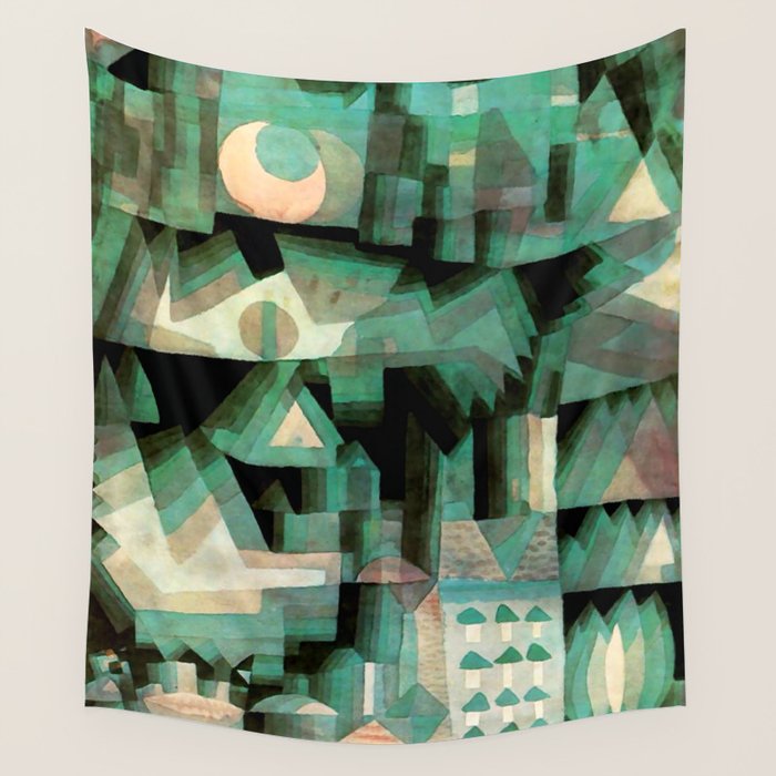 Paul Klee "Dream city" Wall Tapestry Gallery Image 4