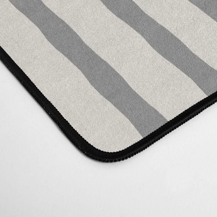 Quarter Circle Lines - Gold Green Desk Mat Gallery Image 4