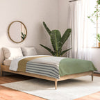Quarter Circle Lines - Gold Green Comforter Gallery Image 2