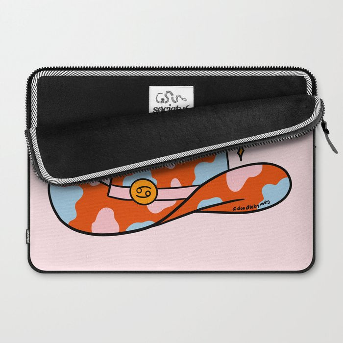 Cancer Cowboy Hat Laptop Sleeve Gallery Image 2