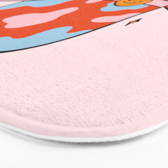 Cancer Cowboy Hat Bath Mat Gallery Image 3