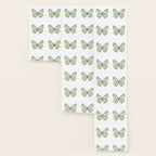 Exquisite Light Green Watercolour Butterfly Wallpaper Gallery Image 3