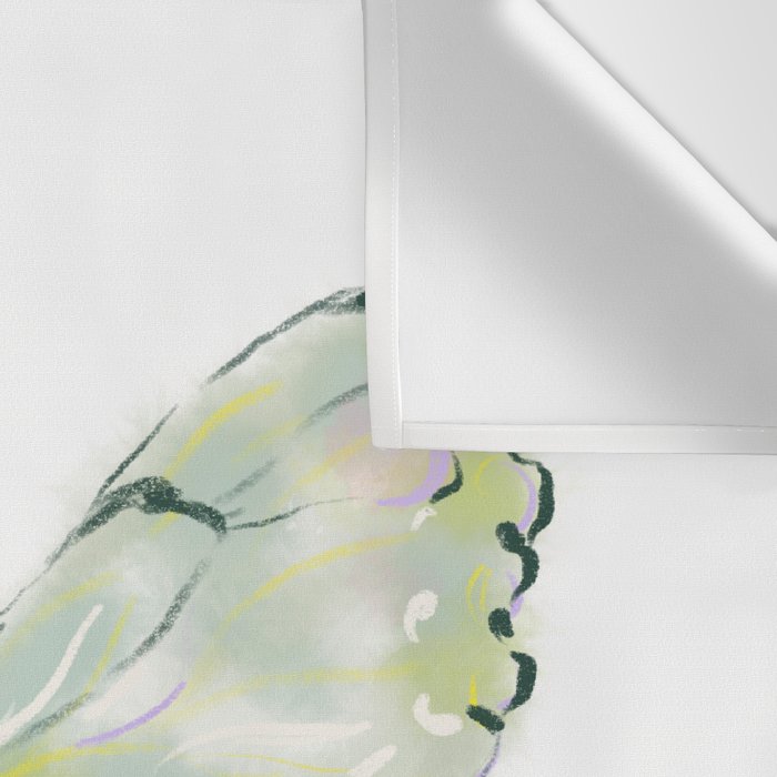 Exquisite Light Green Watercolour Butterfly Wall Tapestry Gallery Image 3