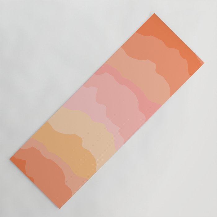 Summer Beach Sunset Sunrise Yoga Mat Gallery Image 1