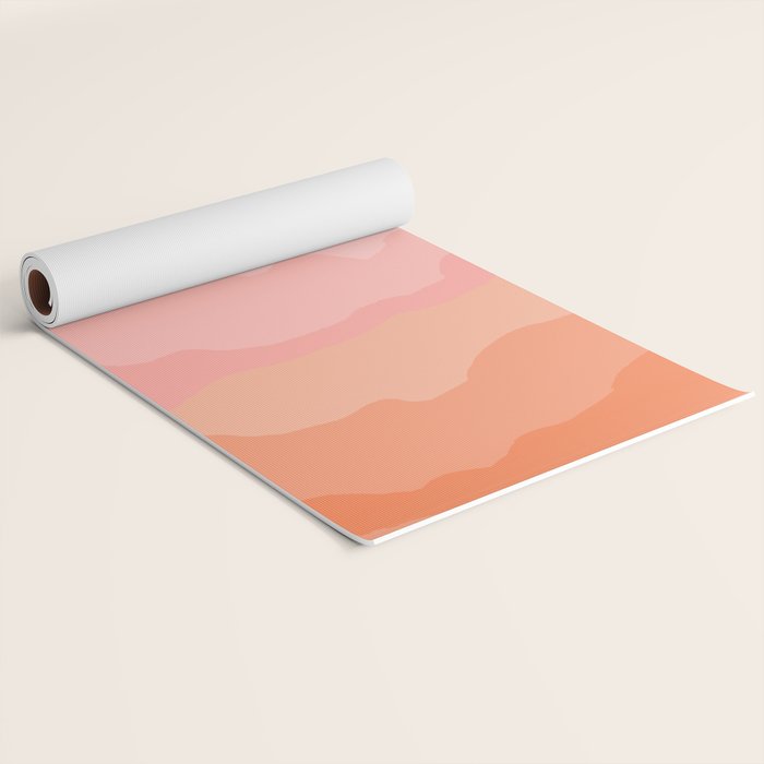 Summer Beach Sunset Sunrise Yoga Mat Gallery Image 2