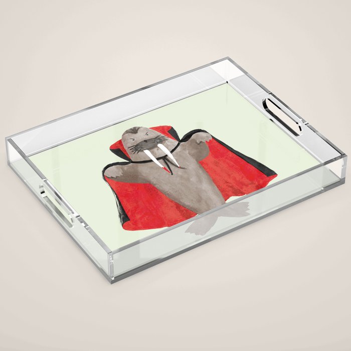 Vampire Walrus Acrylic Tray Gallery Image 1