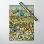 Hieronymus Bosch The Garden of Earthly Delights Wrapping Paper Gallery Image 1
